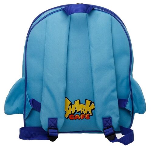 Mochila Puckator Polister Mordisco de Tiburn Azul