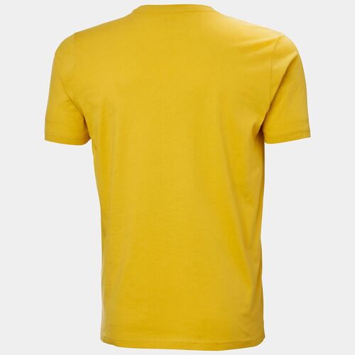 Camiseta Amarillas Helly Hansen Logo Gold M