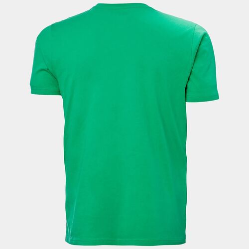 Camiseta Verde Helly Hansen Logo Bright Green M