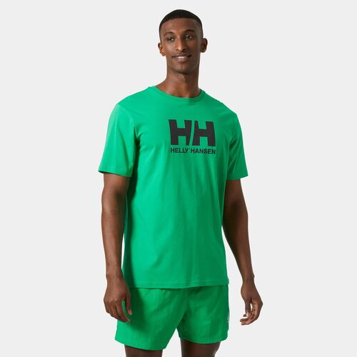 Camiseta Verde Helly Hansen Logo Bright Green M
