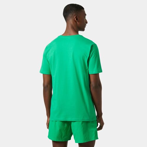 Camiseta Verde Helly Hansen Logo Bright Green M