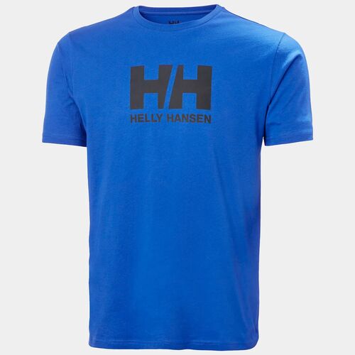 Camiseta Azul Helly Hansen Logo Cobalto M