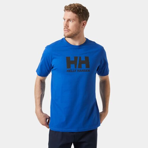Camiseta Azul Helly Hansen Logo Cobalto M