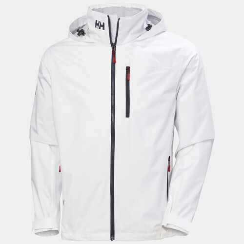 Chaqueta Blanca Helly Hansen Crew Hooded Sailing Jacket 2.0 XL