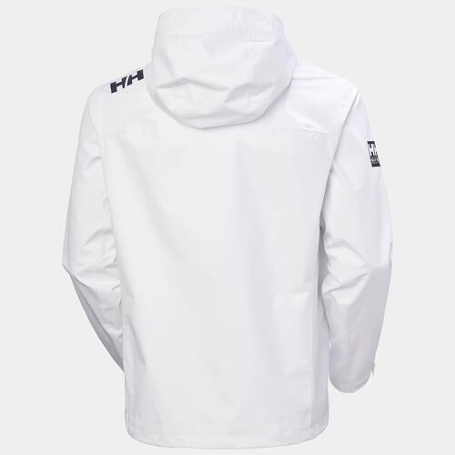 Chaqueta Blanca Helly Hansen Crew Hooded Sailing Jacket 2.0 XL