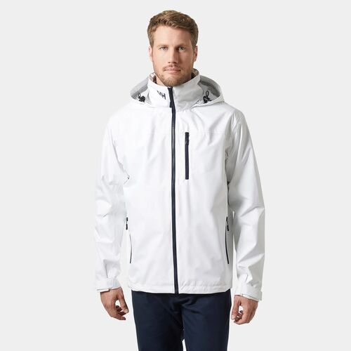 Chaqueta Blanca Helly Hansen Crew Hooded Sailing Jacket 2.0 XL