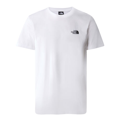 Camiseta Blanca The North Face Simple Dome Para Hombre M