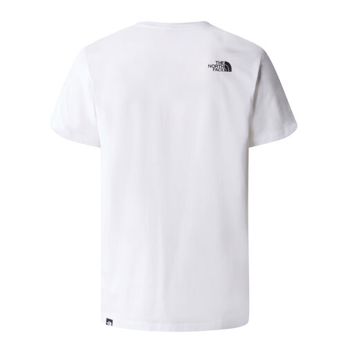 Camiseta Blanca The North Face Simple Dome Para Hombre M