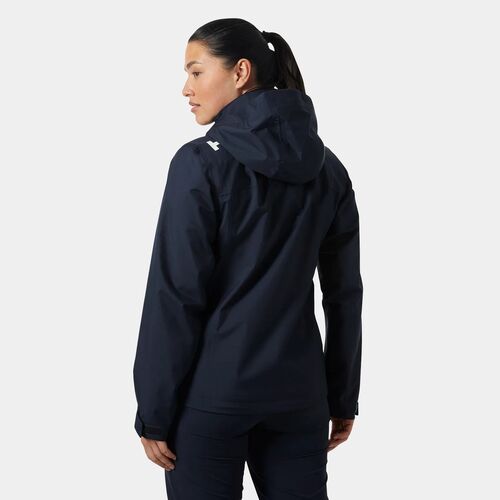 Chaqueta Azul Mujer Helly Hansen Crew Hooded Sailing Jacket 2.0 Navy M