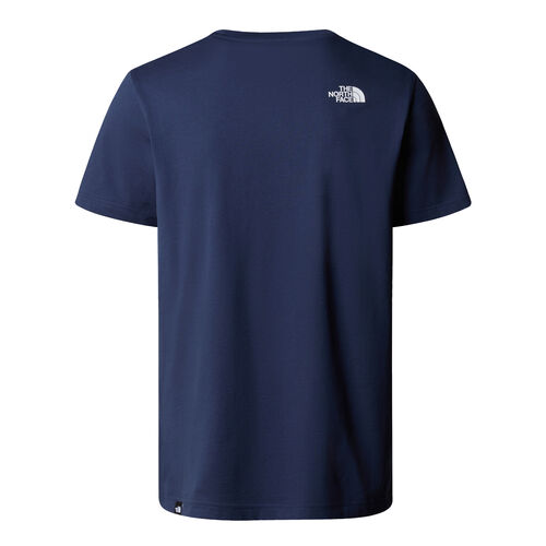 Camiseta Azul The North Face Simple Dome Para Hombre XS