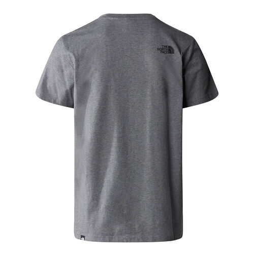 Camiseta Gris The North Face Simple Dome Para Hombre XS