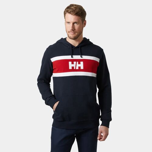 Sudadera Azul Helly Hansen Salt Cotton Hoodie Navy L