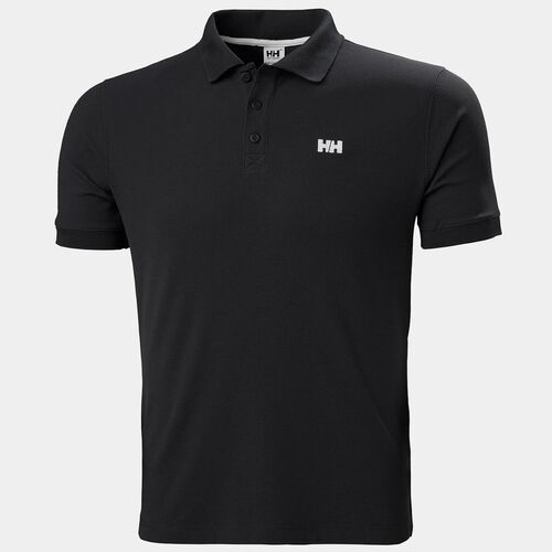 Polo Negro Helly Hansen Driftline Black S