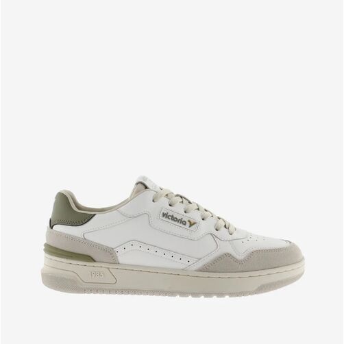 Zapatillas Victoria Blanco-Kaki C-80 Classic 40