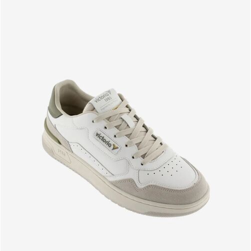 Zapatillas Victoria Blanco-Kaki C-80 Classic 44