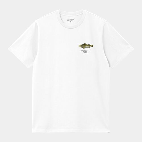 Camiseta Blanca Carhartt Fish T-Shirt  White M