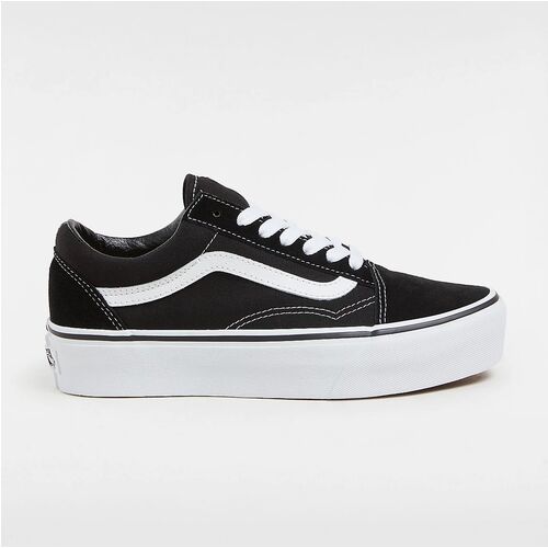 Zapatillas Negras Vans Old Skool de Plataforma 36