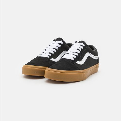 Zapatillas Negras Vans Old Skool Black - Gum  42