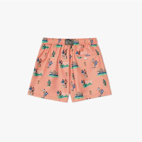 Baador Naranja Pompeii Football Swim Trunks M