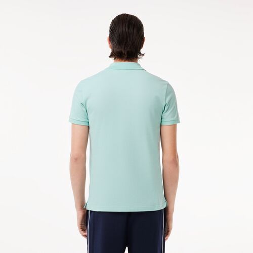 Polo Verde Menta Lacoste L.12.12 Slim Fit en Petit Piqué L