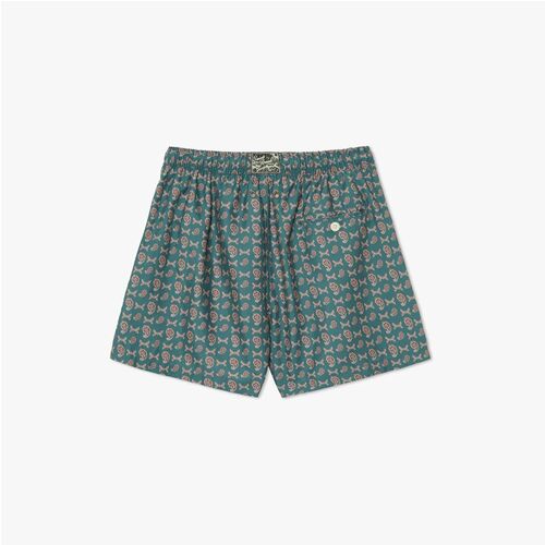 Baador Verde Pompeii Pine Micro Paisley Swim Trunks M