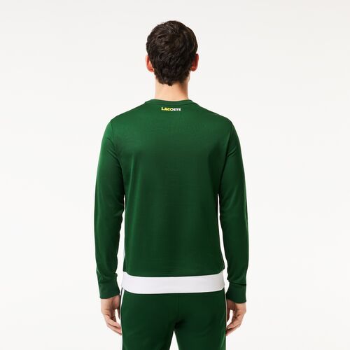 Sudadera Verde-Blanco Sportsuit de Tenis M