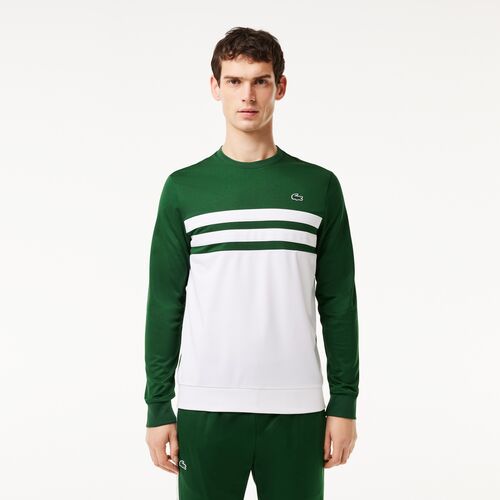 Sudadera Verde-Blanco Sportsuit de Tenis L