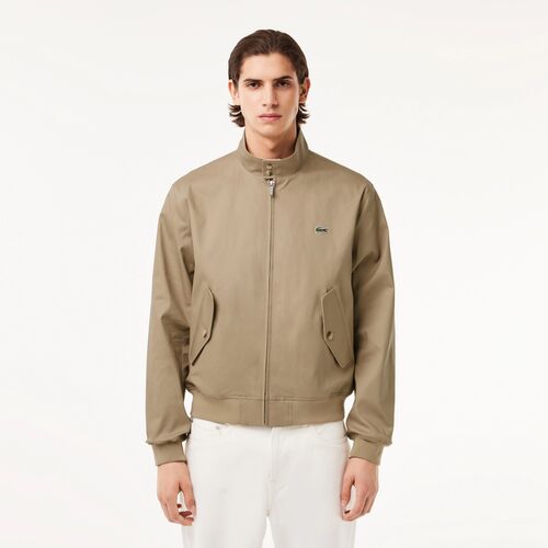 Chaqueta Beige Lacoste Impermeable Harrington M