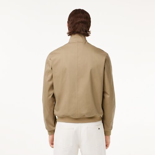 Chaqueta Beige Lacoste Impermeable Harrington M