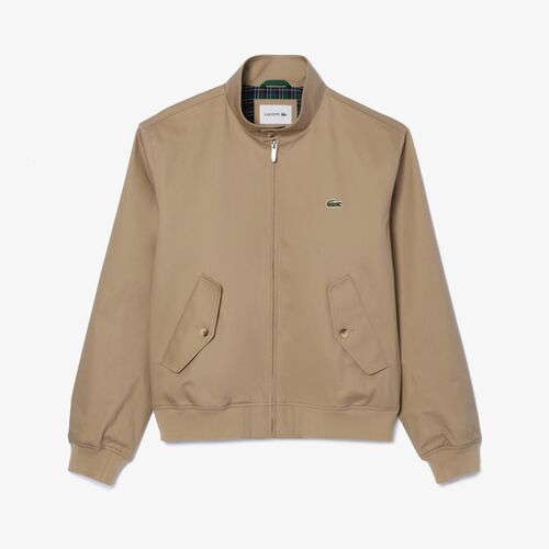 Chaqueta Beige Lacoste Impermeable Harrington M