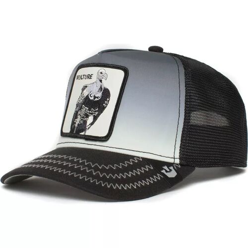 Gorra Negra-Gris Buitre Goorin Bros Back Off Buzzard 