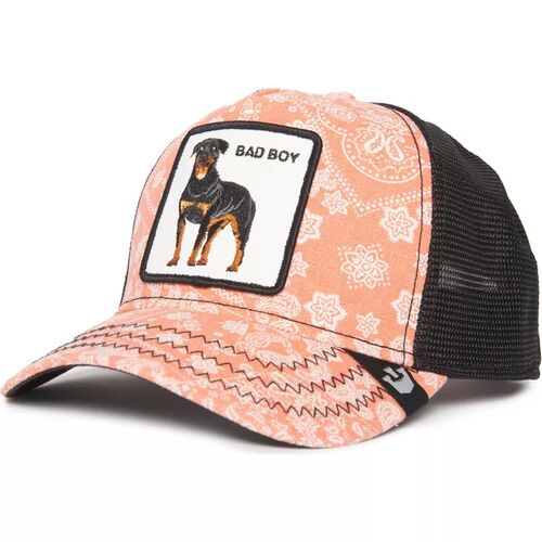 Gorra Rosa y Negra Perro Rottweiler Bad Boy Lovesexy Goorin Bros 