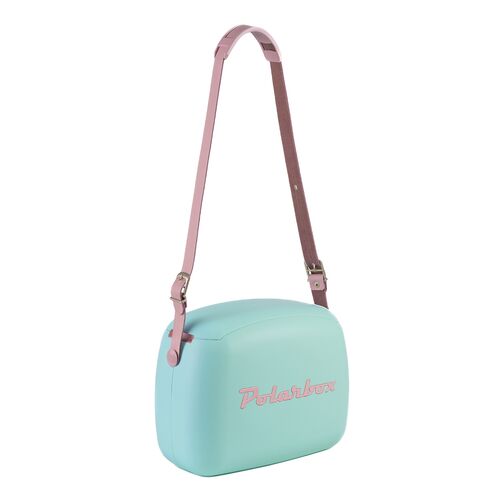 Nevera CoolerBag 6L Verde - Pop con Asa Rosa Polarbox 