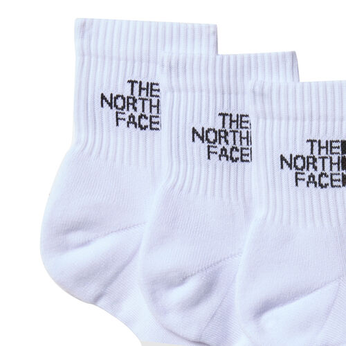 Calcetines Blancos The North Face 1/4 con amortiguador multi sport M