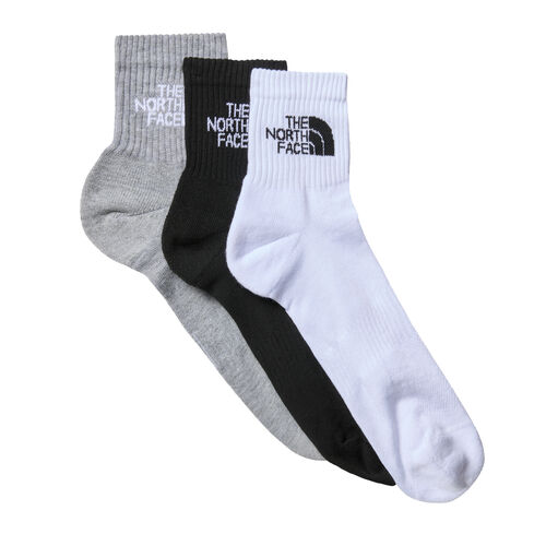 Calcetines Gris-Negro-Blanco The North Face 1/4 Multi Sport 41/43