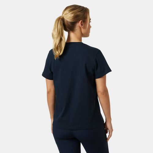 Camiseta Azul Marino Helly Hansen Logo Navy M