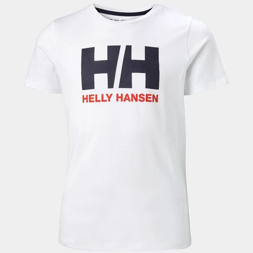 Camiseta Blanca Helly Hansen Juvenil Logo White 140CM/10