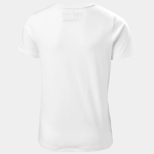Camiseta Blanca Helly Hansen Juvenil Logo White 140CM/10