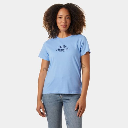 Camiseta Azul Helly Hansen Core Graphic Bright Blue L