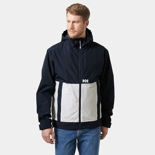 Chaqueta Azul Marino Helly Hansen Rig Rain Jacket Navy S