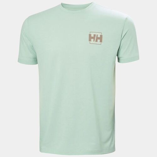 Camiseta Verde Helly Hansen Skog Graphic Green Mist S