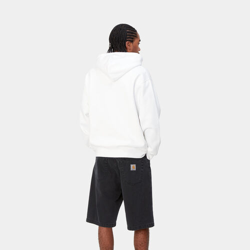 Sudadera Blanca Carhartt Hooded Drip Sweat White M