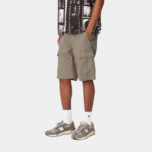 Bermuda Marrón Carhartt Aviation Short Branch Rinsed 34