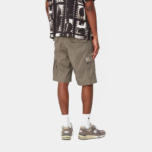 Bermuda Marrón Carhartt Aviation Short Branch Rinsed 34
