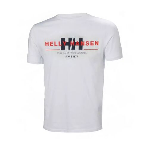 Camsieta Blanca Helly Hansen Core Graphic White S