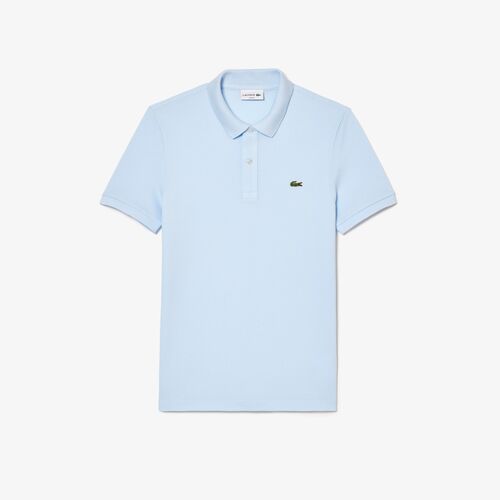 Polo Azul Claro Lacoste L.12.12 Slim Fit en Petit Piqu S