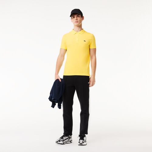 Polo Amarillo Lacoste L.12.12 Slim Fit en Petit Piqu  S