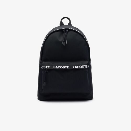 Mochila Negra Lacoste Neocroc 