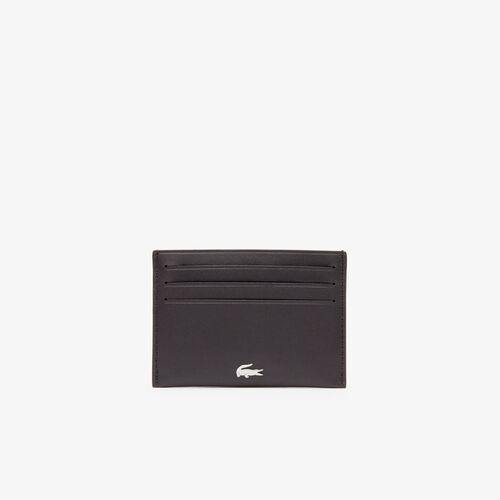 Tarjetero Marrón de Piel FG Lacoste 