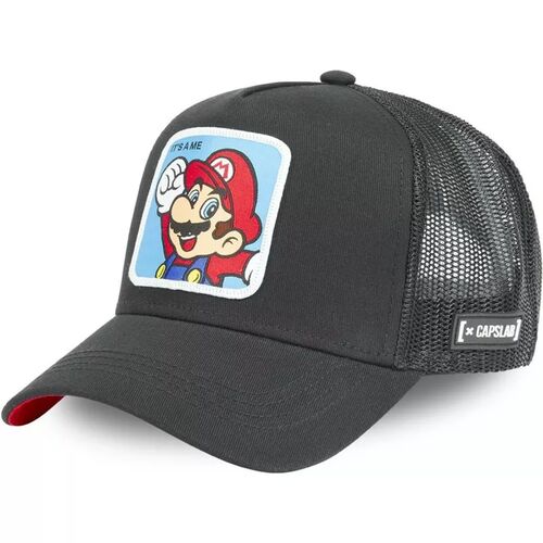 Gorra Negra Capslab Supe Mario Bros 